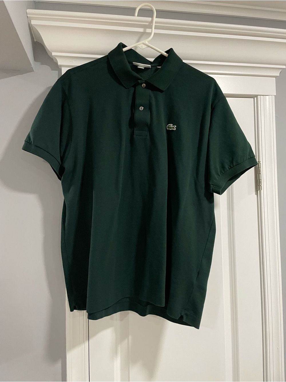Lacoste Dark Green Men's Classic Cotton Polo